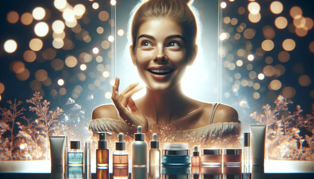 Skincare peau saine et éclatante
