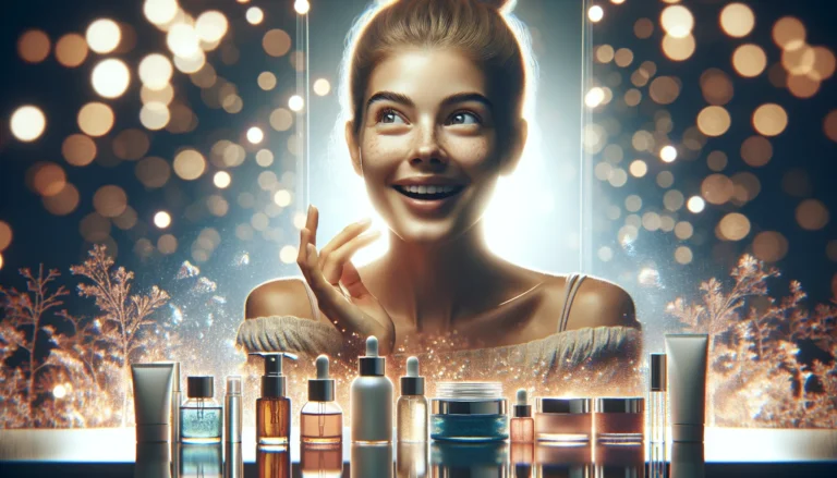 Skincare peau saine et éclatante
